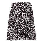 Curve Line Skater Skirt — view 1