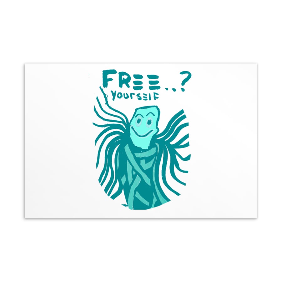 Free Yourself Postcard