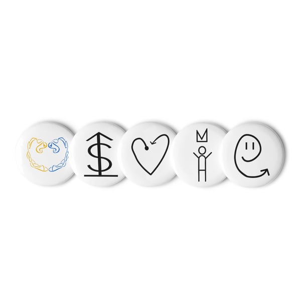 Glyph Pin Set