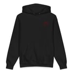 Heart Mark Hoodie — Maroon — view 1