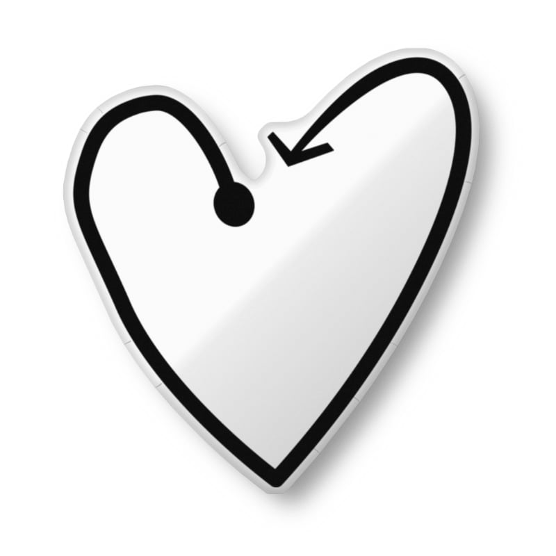 Love Yourself Glyph Pillow