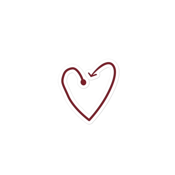 Love Yourself Glyph Sticker