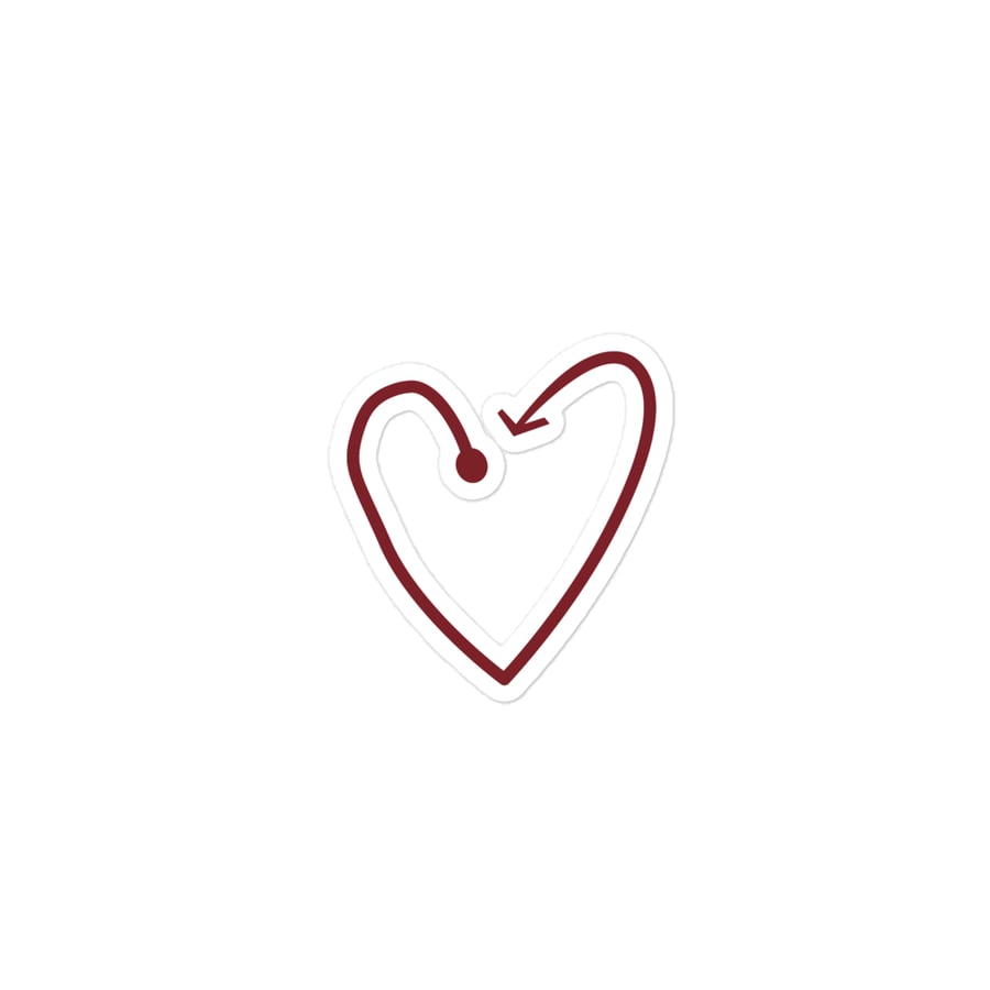 Love Yourself Glyph Sticker