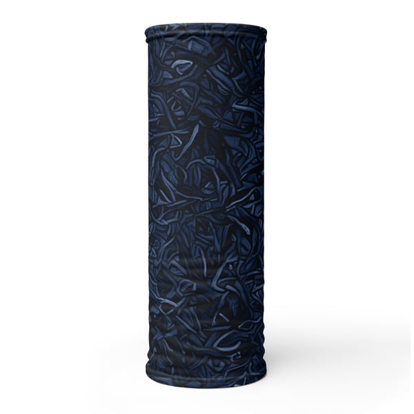 Navy Curve Neck Gaiter