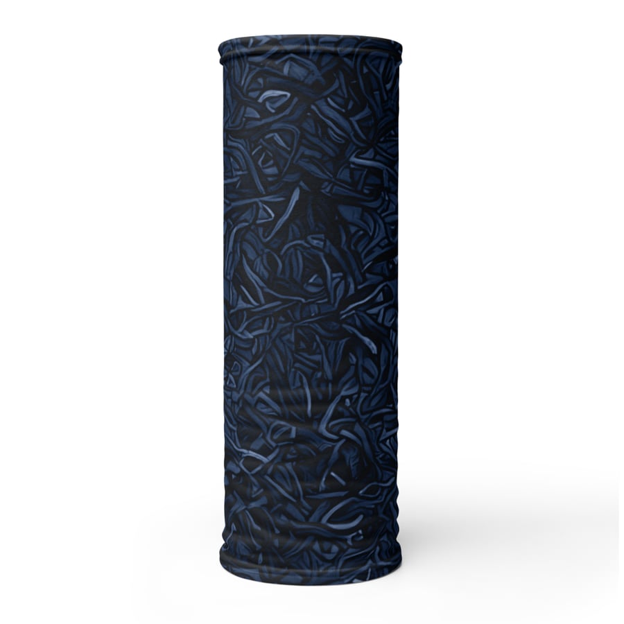 Navy Curve Neck Gaiter