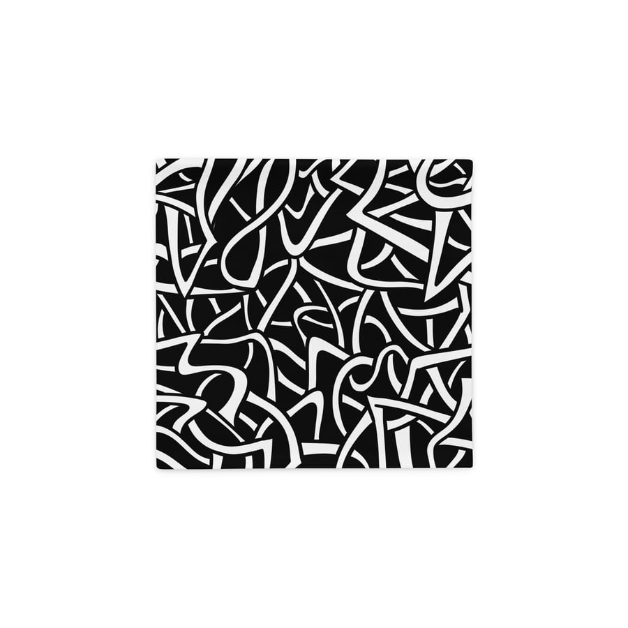 Curve Pattern Pillow Case