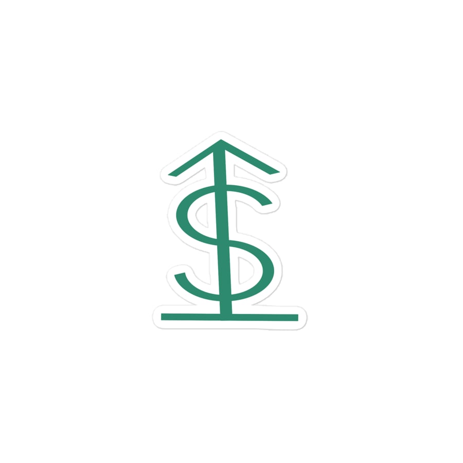 Money Glyph Sticker